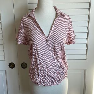 Universal Thread, Target Pink Striped Blouse